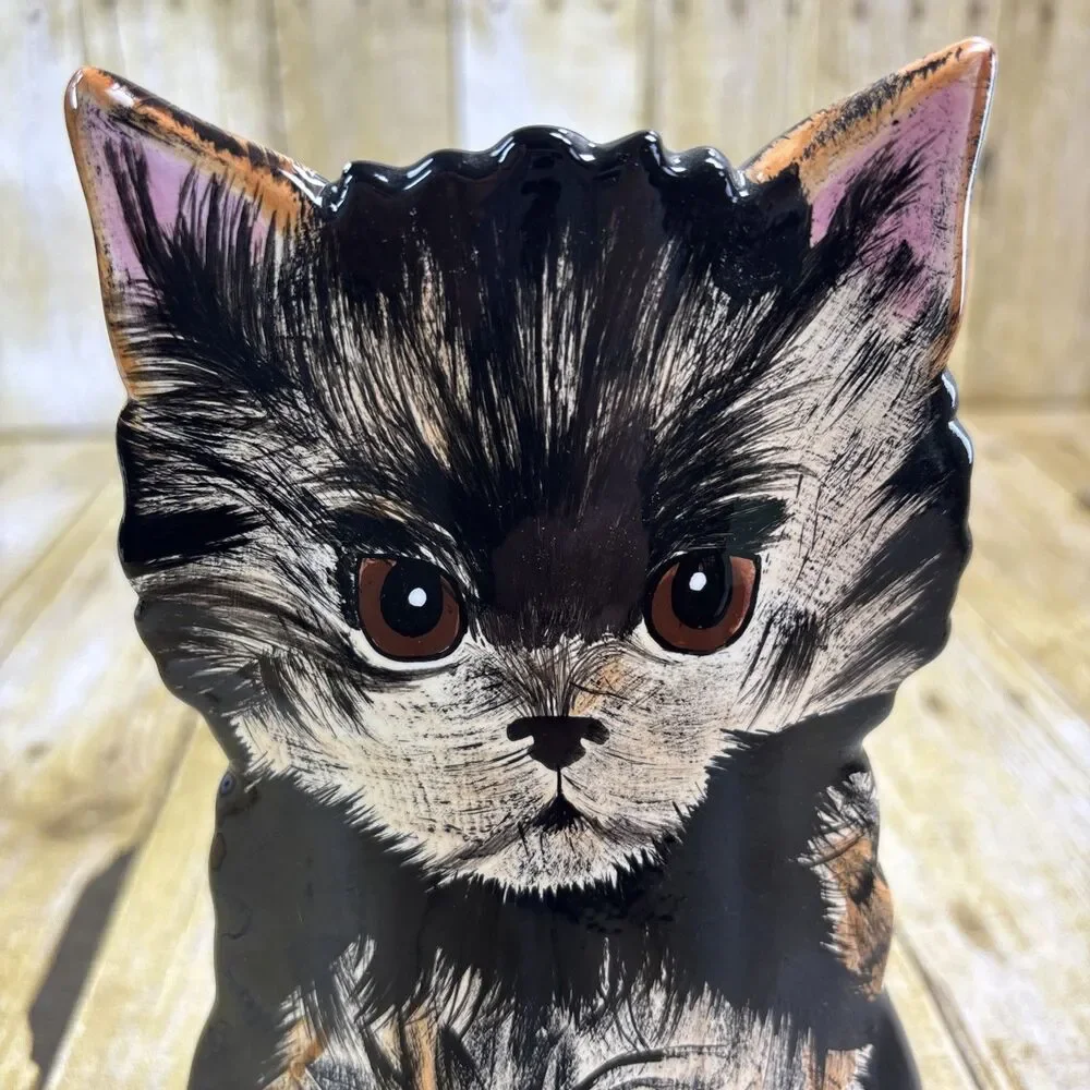 Dogs By Nina Lyman Vase Yorkie 8